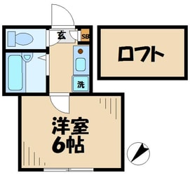 パル東橋本の物件間取画像